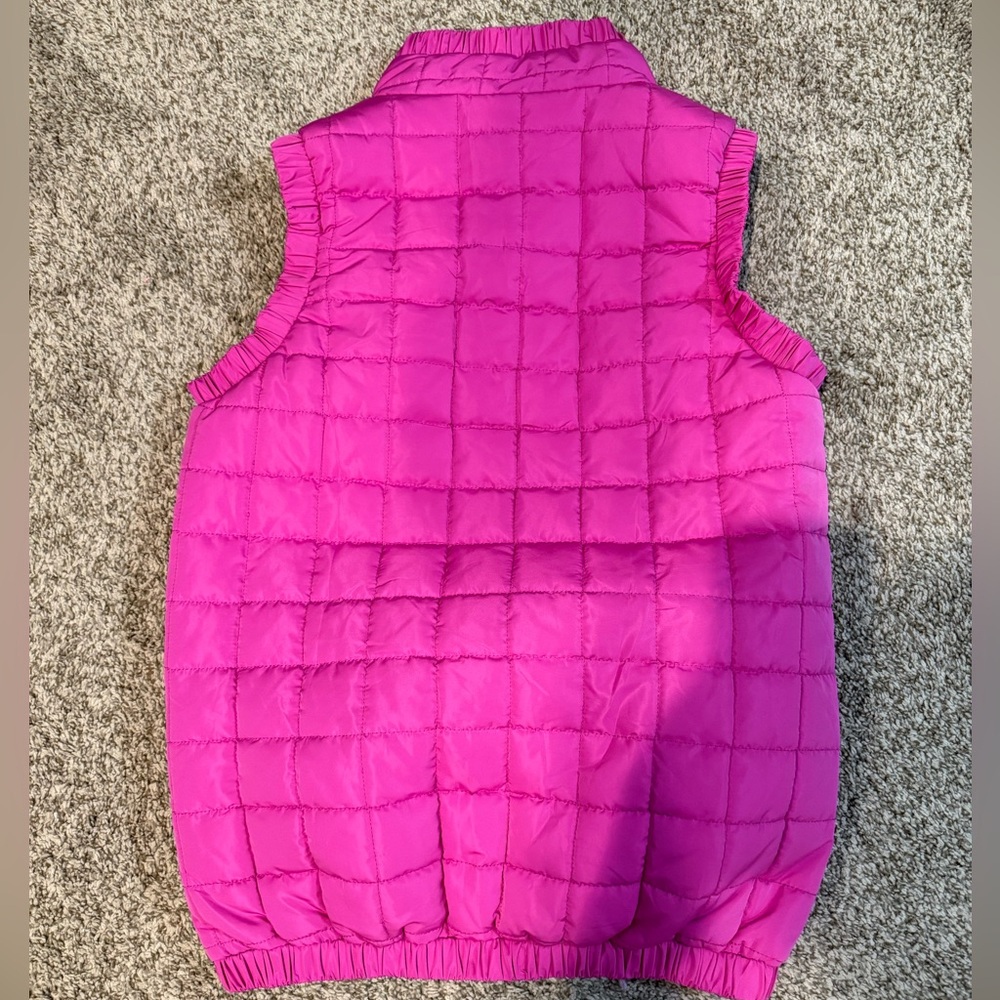 TCEC Pink Ruffle Vest Small - Picture 7 of 8